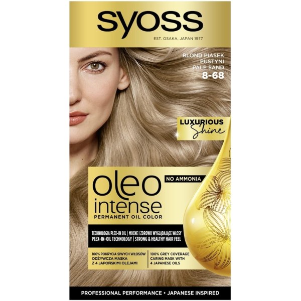 Syoss Oleo Intense Blond 8-68 Piasek Pustyni