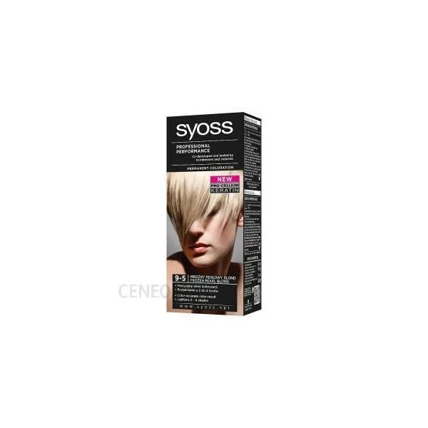 Syoss Permanent Blond 9-5 Mroźny Perłowy Blond