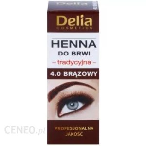Henna tradycyjna do brwi i rzęs DELIA 