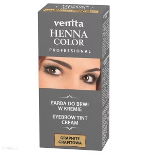 Henna do brwi i rzęs w kremie Venita