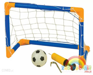 Bramka + Piłka + Pompka Zestaw Do Nogi