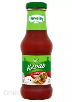 Ostry sos - DEVELEY 250ml Kebab 
