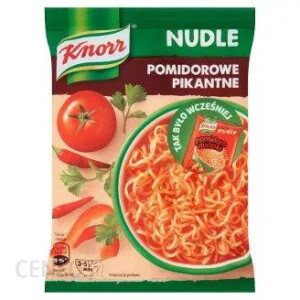 Zupka chińska Knorr - Nudle Pomidorowe (Pikantne) 63g