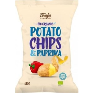 Trafo Chipsy ziemniaczane paprykowe Bio 125 g