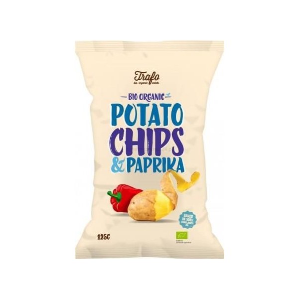 Trafo Chipsy ziemniaczane paprykowe Bio 125 g
