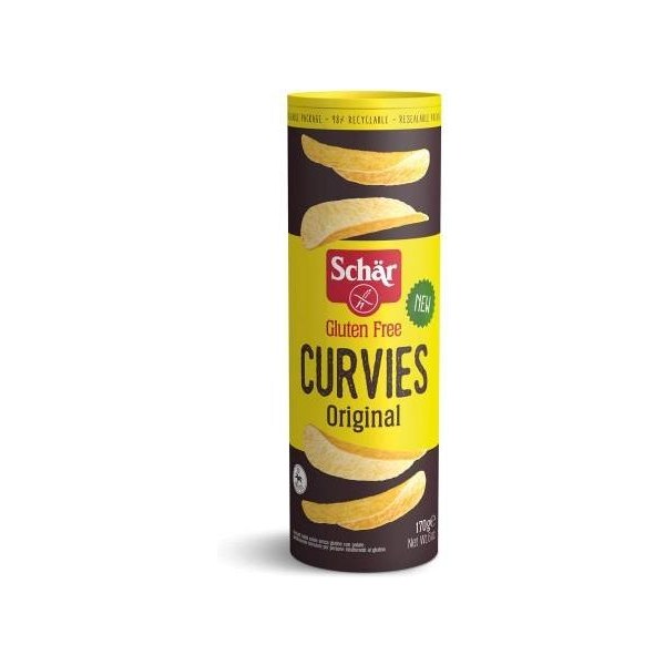Schär Curvies chipsy ziemniaczane naturalne 170 g