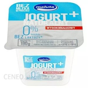 Jogurt Naturalny Maluta - Wysokobiałkowy Bez Laktozy 0%