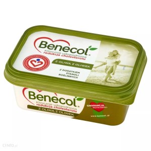 Margaryna obniżająca cholesterol Benecol - z oliwą z oliwek