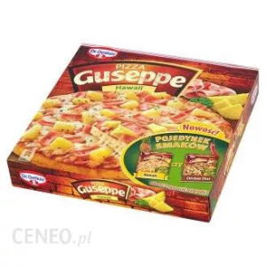 Pizza mrożona - Guseppe Pizza Hawaii (Posmak Hawajów)