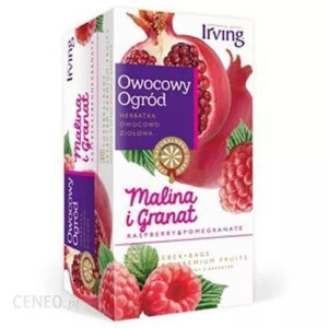 Herbata owocowo - ziołowa - IRVING - Owocowy Ogród - malina i granat