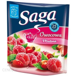 Herbata owocowa z maliną - Saga