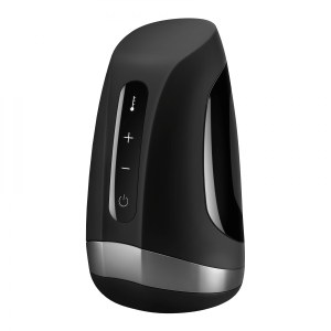Masturbator wibrujący SATISFYER MEN HEAT VIBRATION (czarny)