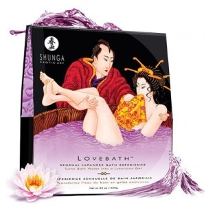 Żel do masażu erotycznego Shunga Sensual Lotus Lovebath (lotos)