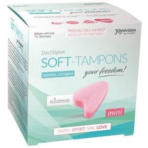 Tampony (3sztuki w opakowaniu) JoyDivision Soft-Tampons mini