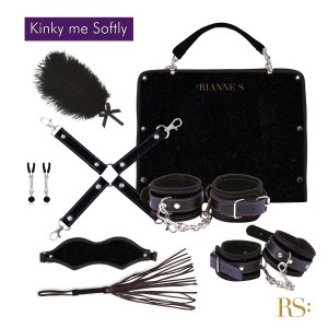 Zestaw BDSM do krępowania Rianne S Kinky Me Softly (czarny)