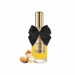 Rozgrzewający olejek jadalny do masażu Bijoux Indiscrets LIGHT MY FIRE Soft Caramel Warming Oil (karmel)