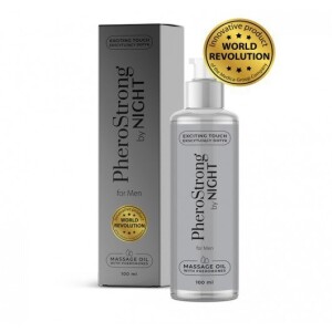 Olejek jadalny z feromonami dla mężczyzn Medica Group PheroStrong by Night for Men Massage Oil 100ml