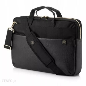 Męska Torba Do Laptopa Hp Pavilion Accent Briefcase 15.6" Czarno-Złoty
