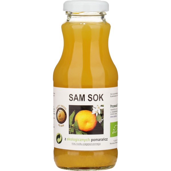 Viands sam sok pomarańczowy 250ml bio
