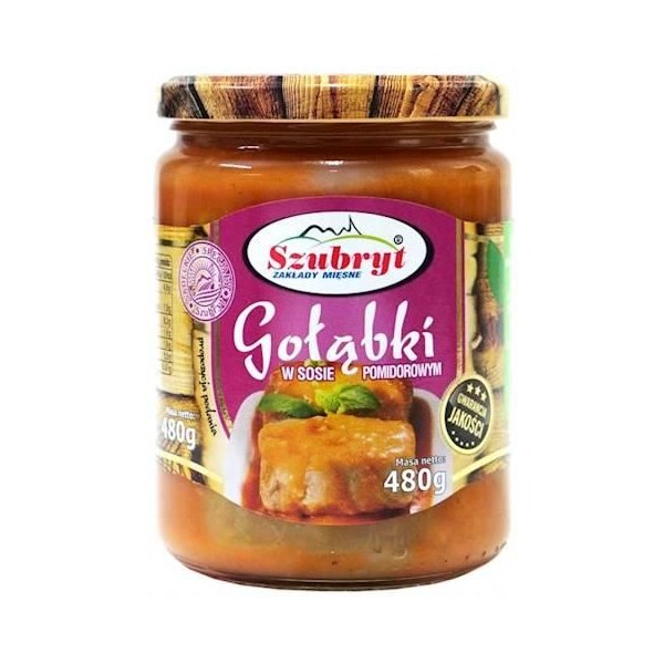 Szubryt Kuchnia Beskidu Gołąbki w sosie pomidorowym 480 g