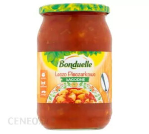 Gotowe danie w słoiku Bonduelle Leczo pieczarkowe łagodne 780 g