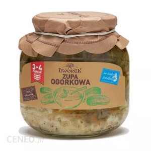 Gotowe danie w słoiku Dworek Zupa Ogórkowa 680 g 