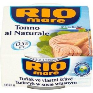 Rio Mare Natura Tuńczyk w sosie własnym 160 g