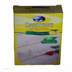 Konserwa rybna - Sardynki (filet)