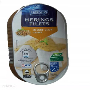 Konserwa rybna - Śledź W kremie musztardowym