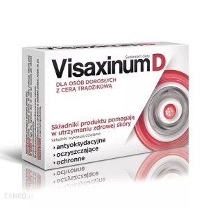 Lek na trądzik bez recepty Visaxinum D 30 tabletek