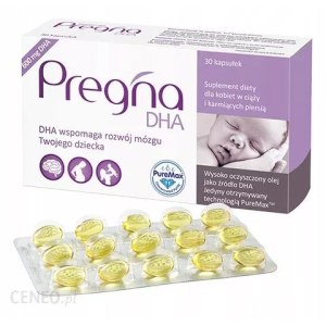 Suplement dla kobiet w ciąży Pregna 250 DHA 