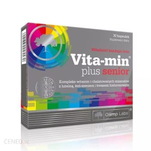Witaminy dla seniora Olimp Vita-min Plus Senior 30 kapsułek