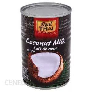 Mleko kokosowe w puszce Real Thai 400ml