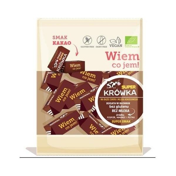 Me Gusto Super Krówka kakaowa bezmleczna BIO 150 g