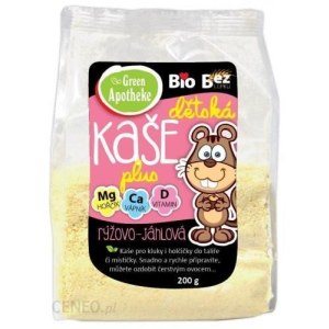 Kaszka Bezglutenowa dla dzieci Ryżowo -Jaglana  Apotheke  Instant Bio 200 g
