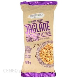 Ciastka bezglutenowe Fancoli Vital 120G Jaglane Z Dodatkiem Siemienia Lnianego, Sezamu I Słonecznika