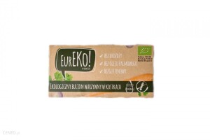 Bulion bezglutenowy Warzywny Eureko W Kostkach Bez Drożdży Bez Oleju Palmowego Bio 100 g