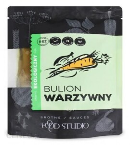 Bulion  bezglutenowy Warzywny FOOD STUDIO - w płynie BIO 350 ml