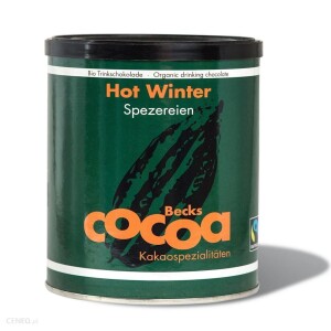Bezglutenowa Czekolada Do Picia Becks Cocoa Hot Winter Fair Trade BIO 250g  