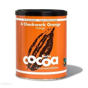 Bezglutenowa Czekolada Do Picia Becks Cocoa Pomarańczowo-imbirowa Fair Trade 25g Bio