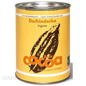 Bezglutenowa Czekolada Do Picia Becks Cocoa W Proszku Imbirowa fair Trade 250g  