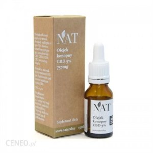 Olejek konopny CBD 5% Nat 