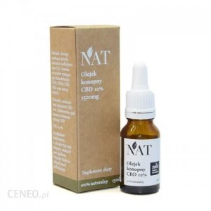 Olejek konopny CBD 10% NAT