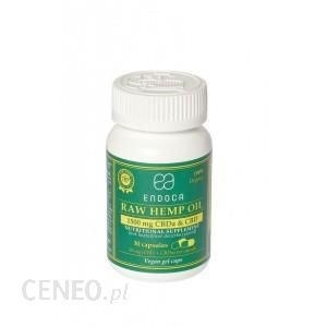 Kapsułki konopne CBD Endoca Raw 15% Cbd+Cbda 1500 mg