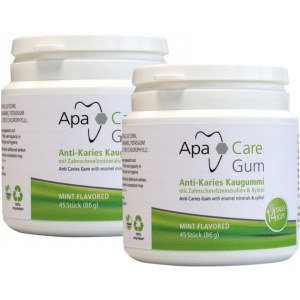 ApaCare Gum guma do żucia z ksylitolem 45 szt.