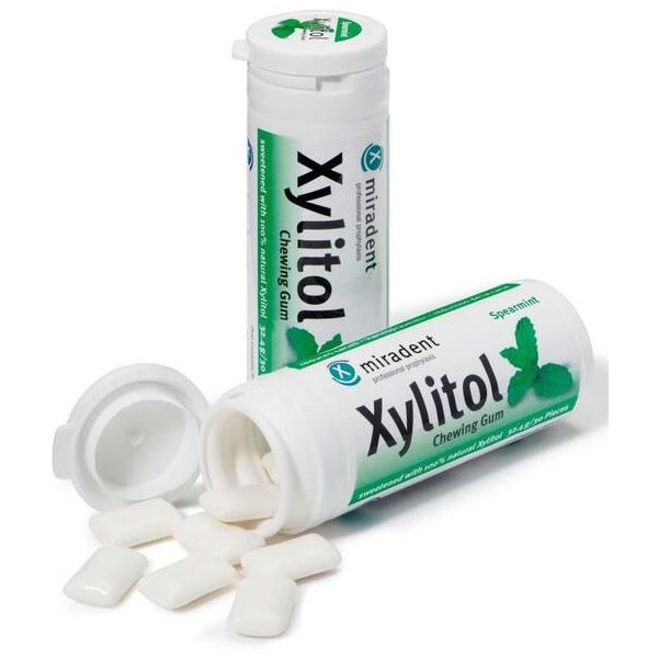 Miradent Xylitol guma do żucia mięta 30 szt.