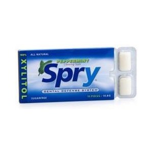 Spry (Xlear) guma do żucia mięta pieprzowa 10 szt.