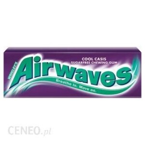 Guma do żucia bez cukru Airwaves Cool Cassis 14 g (10 drażetek)