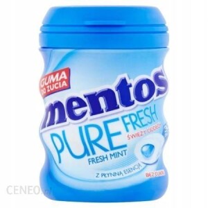 Guma do żucia bez cukru Mentos Pure Fresh