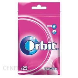 Guma do żucia bez cukru Orbit Bubblemint 35g (25 Sztuk)